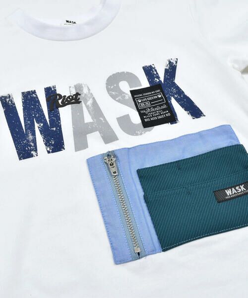 WASK / ワスク Tシャツ | 【接触冷感】配色ポケット付きTシャツ(100~160cm) | 詳細9