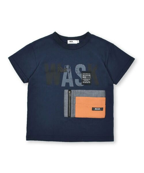 WASK / ワスク Tシャツ | 【接触冷感】配色ポケット付きTシャツ(100~160cm) | 詳細17