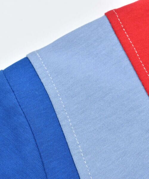WASK / ワスク Tシャツ | 【接触冷感】配色切り替えBIGTシャツ(100~160cm) | 詳細9