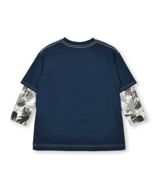 胸ポケットTシャツ＋ペンキ柄Tシャツセット(100~160cm) （セットアップ