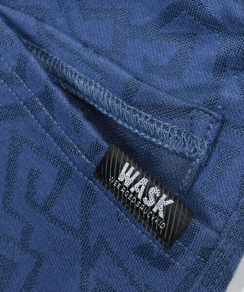 WASK / ワスク チノ・ワークパンツ | 【お揃い】音波柄ニットジャガードパンツ(100~160cm) | 詳細6