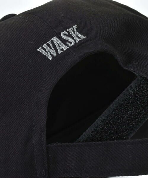 WASK / ワスク ハット | ロゴパッチワークバックテープキャップ | 詳細5