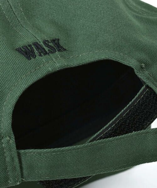 WASK / ワスク ハット | ロゴパッチワークバックテープキャップ | 詳細10