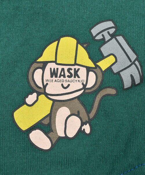 WASK / ワスク Tシャツ | エンボスロゴサルプリントTシャツ(100~160cm) | 詳細20
