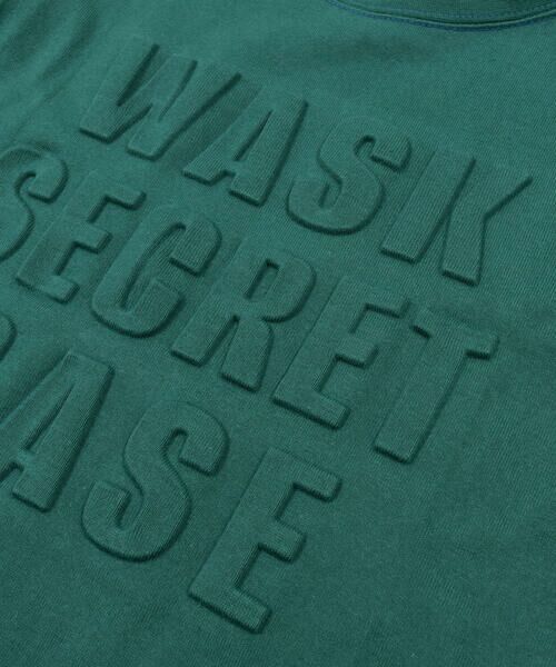 WASK / ワスク Tシャツ | エンボスロゴサルプリントTシャツ(100~160cm) | 詳細17