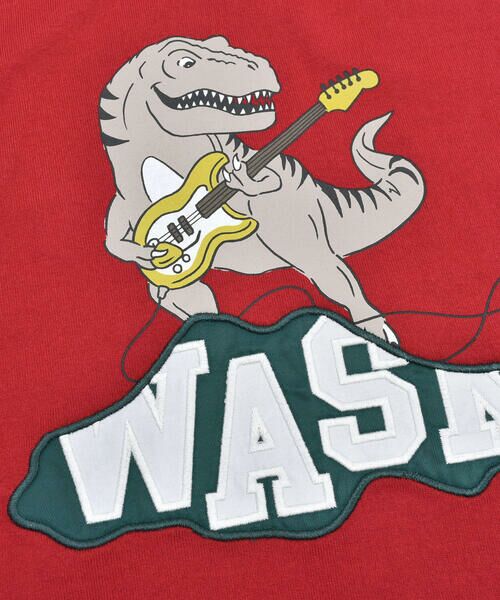 WASK / ワスク Tシャツ | 恐竜ロゴパッチTシャツ(100~160cm) | 詳細6