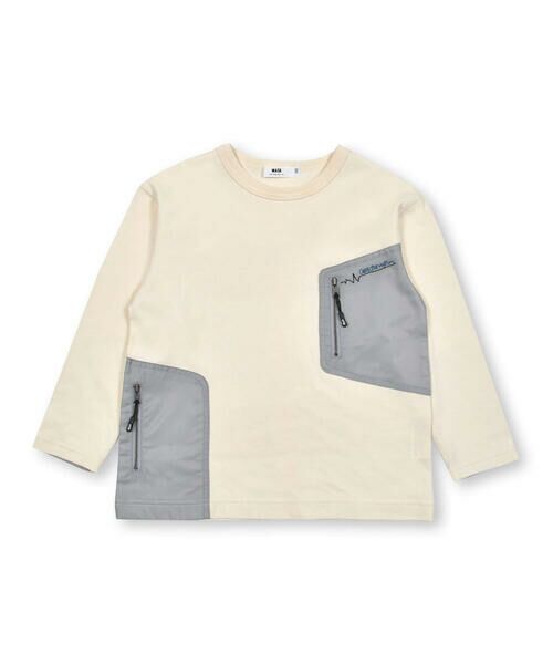 WASK / ワスク Tシャツ | ファスナー付きナイロンツイルポケットTシャツ(100~160cm) | 詳細5