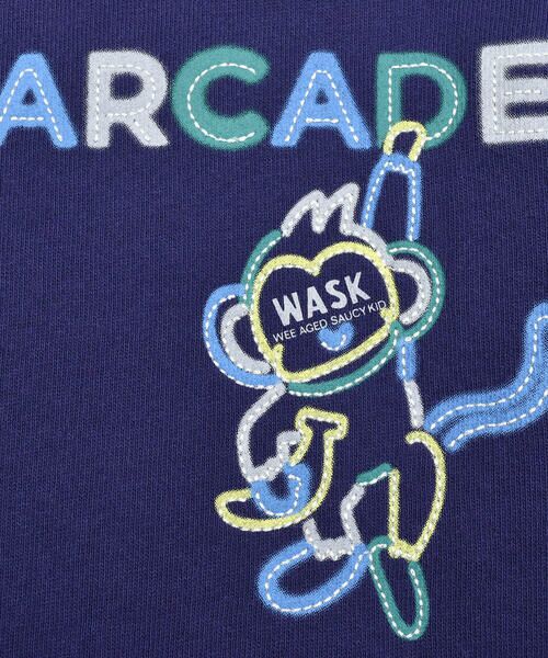 WASK / ワスク Tシャツ | WASKサルネオントレーナー(100~160cm) | 詳細14