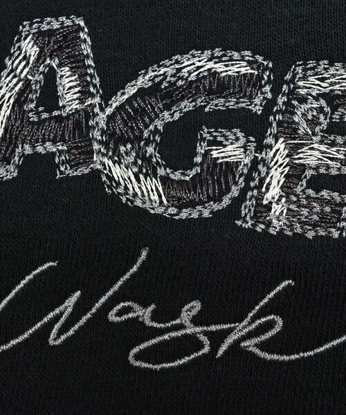 WASK / ワスク スウェット | ロゴ刺しゅうポケット付き裏起毛トレーナー(100〜160cm) | 詳細8