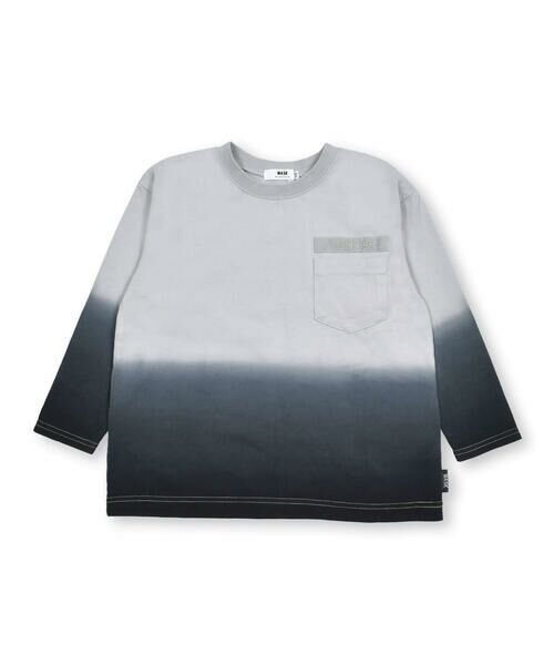 WASK / ワスク Tシャツ | 段染めロゴ天竺Tシャツ(100~160cm) | 詳細15