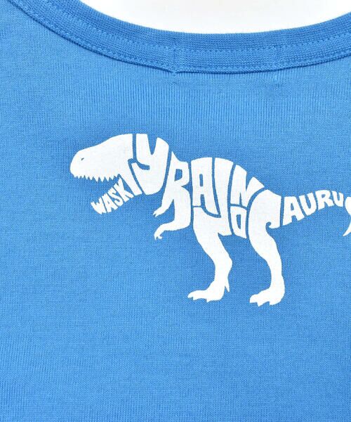 WASK / ワスク Tシャツ | 恐竜サガラワッペン天竺Tシャツ(100~160cm) | 詳細10