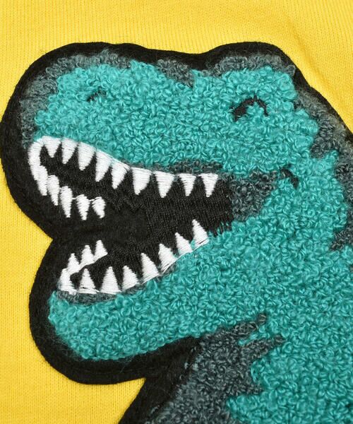 WASK / ワスク Tシャツ | 恐竜サガラワッペン天竺Tシャツ(100~160cm) | 詳細17