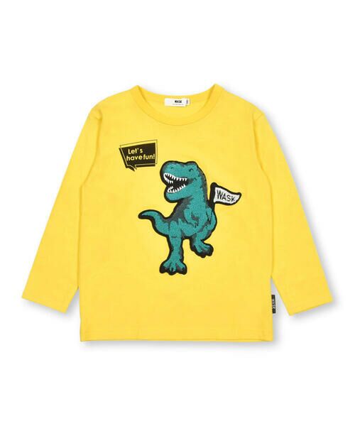 WASK / ワスク Tシャツ | 恐竜サガラワッペン天竺Tシャツ(100~160cm) | 詳細13