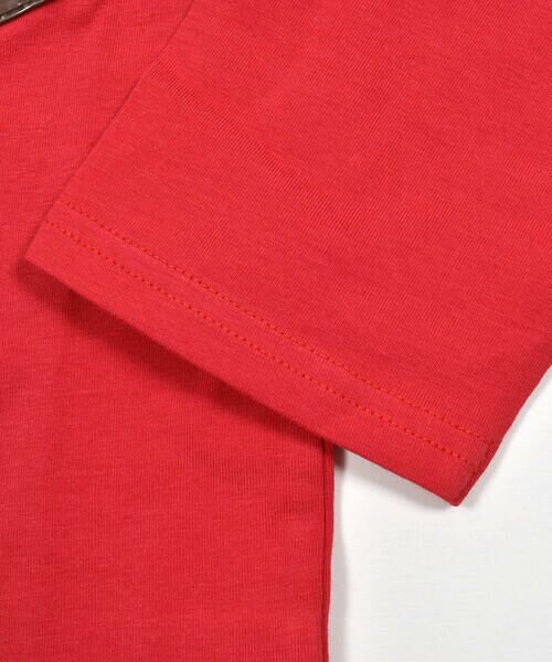 WASK / ワスク Tシャツ | ファスナーポケット付き配色ヨークTシャツ(100~160cm) | 詳細16