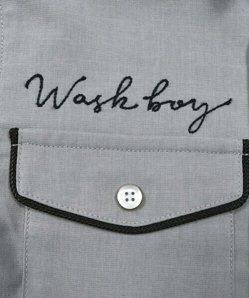 WASK / ワスク Tシャツ | 【接触冷感】ファンマートロストレッチパイピングバイカラーシャツ(100~160cm) | 詳細10