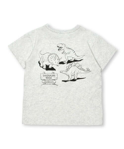 WASK / ワスク Tシャツ | 【速乾】恐竜サガラワッペン天竺Tシャツ(100~160cm) | 詳細26