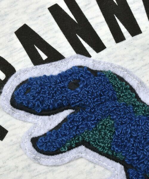 WASK / ワスク Tシャツ | 【速乾】恐竜サガラワッペン天竺Tシャツ(100~160cm) | 詳細28