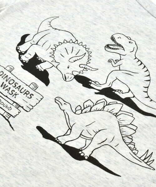 WASK / ワスク Tシャツ | 【速乾】恐竜サガラワッペン天竺Tシャツ(100~160cm) | 詳細30