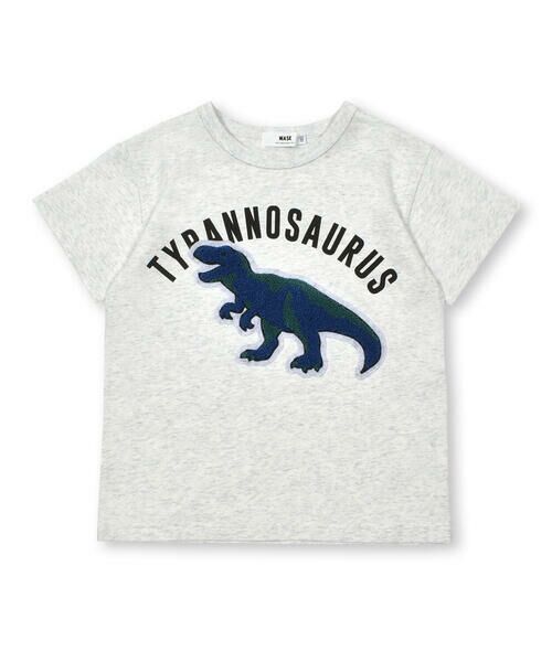 WASK / ワスク Tシャツ | 【速乾】恐竜サガラワッペン天竺Tシャツ(100~160cm) | 詳細25