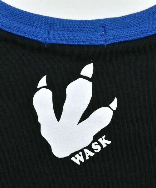 WASK / ワスク Tシャツ | 【抗菌防臭】恐竜蓄光プリントリンガー天竺Tシャツ(100~160cm) | 詳細11