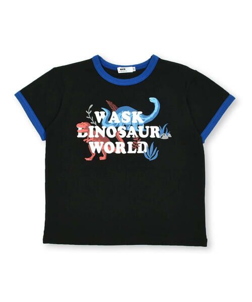 WASK / ワスク Tシャツ | 【抗菌防臭】恐竜蓄光プリントリンガー天竺Tシャツ(100~160cm) | 詳細5