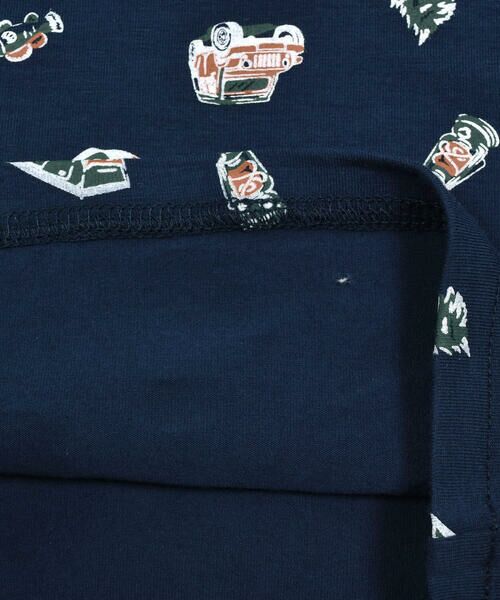 WASK / ワスク Tシャツ | 【速乾】キャンプギア総柄メッシュポケット付き天竺Tシャツ(100~160cm) | 詳細19