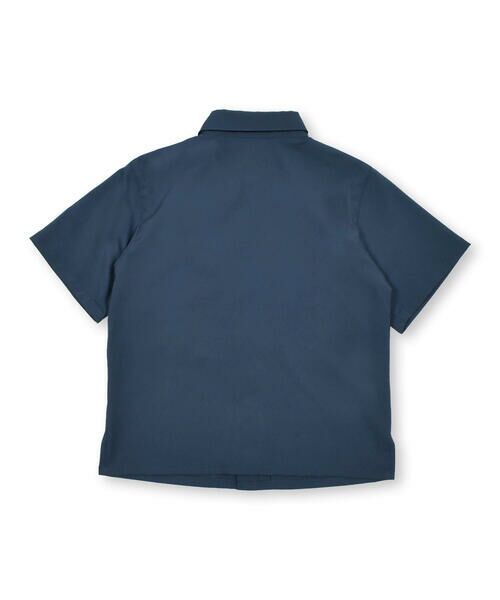 WASK / ワスク Tシャツ | 【お揃い】ポリエステルポプリンファスナーポケットシャツ(100~160cm) | 詳細5