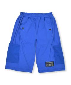 WASK / ワスク ショート・ハーフ・半端丈パンツ | 【速乾/接触冷感】【お揃い】5.5分丈メッシュタフタポケットパンツ(100~160cm)