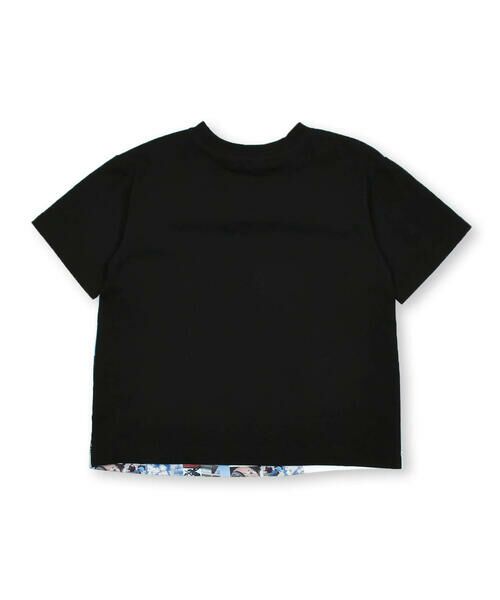 WASK / ワスク Tシャツ | 【お揃い】ポケット切り替えグラフィック天竺Tシャツ(100~160cm) | 詳細4