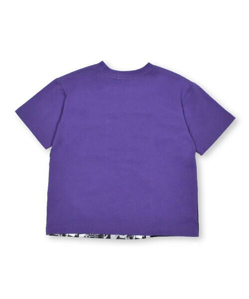 WASK / ワスク Tシャツ | 【お揃い】ポケット切り替えグラフィック天竺Tシャツ(100~160cm) | 詳細13