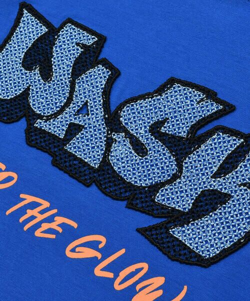 WASK / ワスク Tシャツ | 【速乾】ロゴ中空刺しゅう天竺Tシャツ(100~160cm) | 詳細6