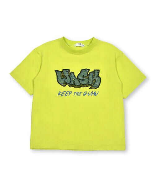 WASK / ワスク Tシャツ | 【速乾】ロゴ中空刺しゅう天竺Tシャツ(100~160cm) | 詳細14