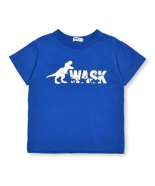 WASK / ワスク Tシャツ | 【速乾】恐竜箔プリント総柄天竺Tシャツ(100~160cm) | 詳細3