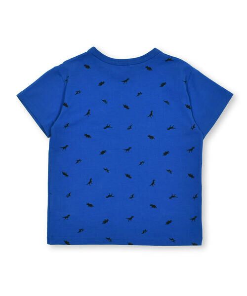 WASK / ワスク Tシャツ | 【速乾】恐竜箔プリント総柄天竺Tシャツ(100~160cm) | 詳細4