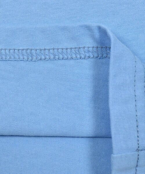 WASK / ワスク Tシャツ | 袖折り返しブロックプリント天竺Tシャツ(100~160cm) | 詳細8