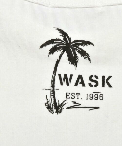 WASK / ワスク Tシャツ | 【速乾】水彩SUMMERプリント天竺Tシャツ(100~160cm) | 詳細12