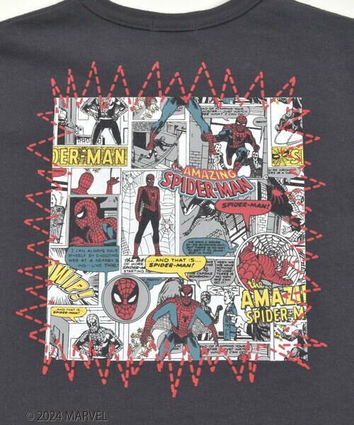 WASK / ワスク Tシャツ | 【MARVEL（マーベル）】スパイダーマン/発泡プリントTシャツ(100~160cm) | 詳細7