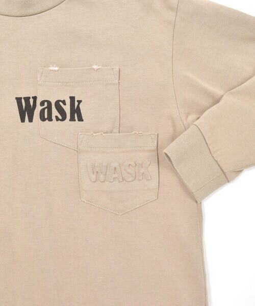 WASK / ワスク Tシャツ | ダブルポケットダメージ加工Tシャツ(100~160cm) | 詳細14