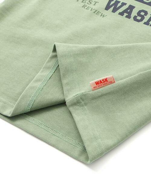 WASK / ワスク Tシャツ | ワッペンTシャツ+ロゴ柄ロンT セット(100~160cm) | 詳細11