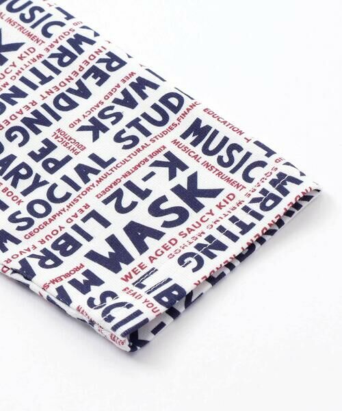 WASK / ワスク Tシャツ | ワッペンTシャツ+ロゴ柄ロンT セット(100~160cm) | 詳細15