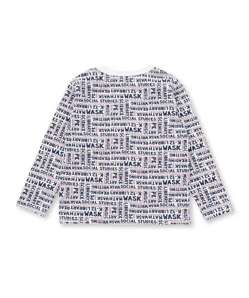 WASK / ワスク Tシャツ | ワッペンTシャツ+ロゴ柄ロンT セット(100~160cm) | 詳細6