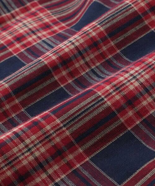 WASK / ワスク シャツ・ブラウス | チェック柄リバーシブルガーゼシャツ(100~160cm) | 詳細16