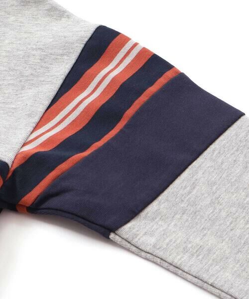 WASK / ワスク Tシャツ | クレイジーパターン無地+ボーダー天竺Tシャツ(100~160cm) | 詳細6