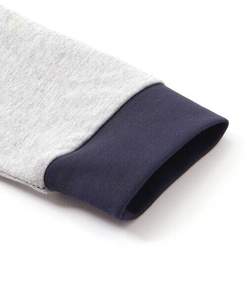 WASK / ワスク Tシャツ | クレイジーパターン無地+ボーダー天竺Tシャツ(100~160cm) | 詳細7