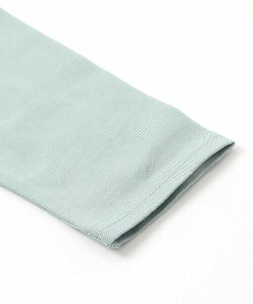 WASK / ワスク Tシャツ | バイカラー手書き風ロゴ天竺Tシャツ(100~160cm) | 詳細14