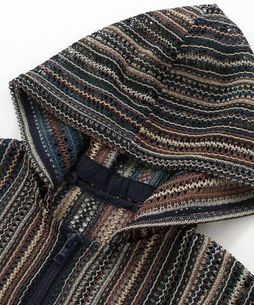 WASK / ワスク パーカー | ナイロンロゴマルチカラーパーカー(110~160cm) | 詳細6