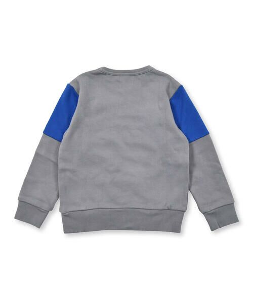 WASK / ワスク Tシャツ | バイカラーカレッジロゴ裏毛トレーナー(100~160cm) | 詳細4