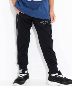 WASK / ワスク ショート・ハーフ・半端丈パンツ | ミニ裏毛サイドラインジョガーパンツ(100~160cm)