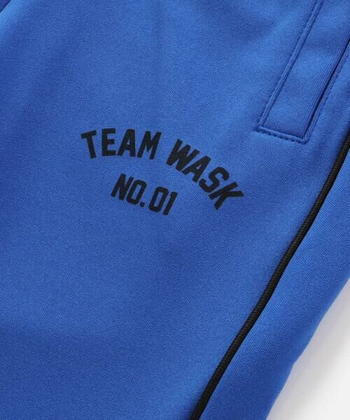 WASK / ワスク ショート・ハーフ・半端丈パンツ | ミニ裏毛サイドラインジョガーパンツ(100~160cm) | 詳細11