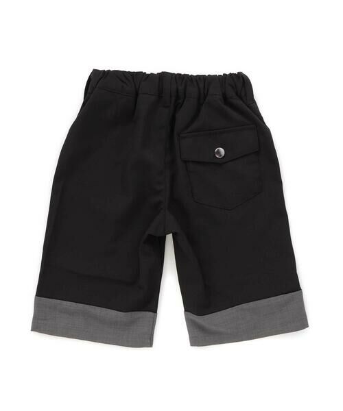 WASK / ワスク ショート・ハーフ・半端丈パンツ | 5.5分丈トロストレッチウェビングベルトパンツ(100~160cm) | 詳細7